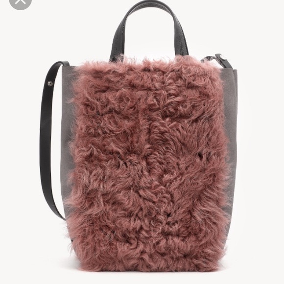 Rag and Bone Walker Convertible Shearling Tote - Picture 3 of 3